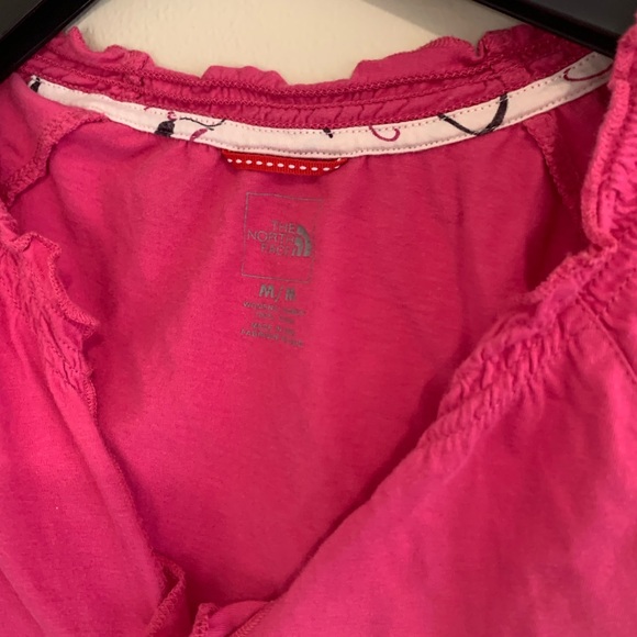 Pink v neck top - Picture 2 of 5